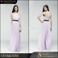 Popular Sale raw silk evening dress